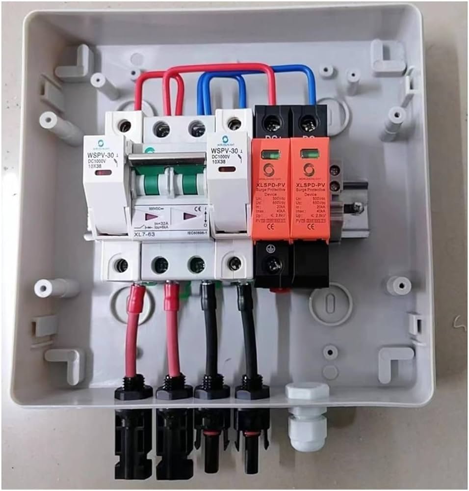 IPV-CP5KW -DE Cuadro de protecciones para penels solares 5kw
