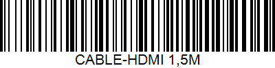 CABLE-HDMI 1,5M