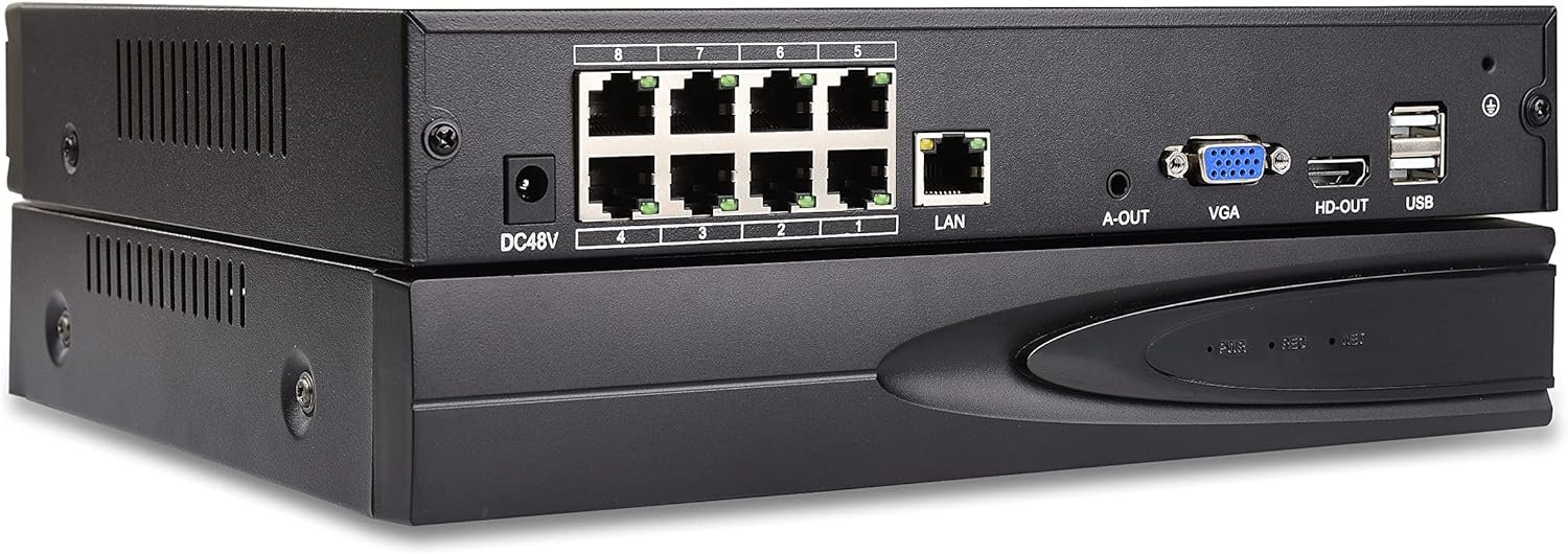 T5N8P51-KIT 5MP 8CH POE BULLET KIT SEETONG HS 85258003 - Imagen 3