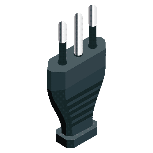 Cables coaxiales, de uno o más conductores eléctricos, aislados y con funda de malla de metal, aun cuando vengan recubiertos de materias aislantes,con o sin mensajero de acero, con una impedancia de 50 a 75 ohms.