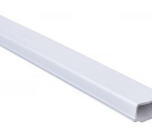 CANALETA PVC PARA CABLES PAQUETE 10 METROS BLANCO