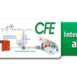 CONEXIÓN DE PANELES SOLARES A CFE Y FIRMA DE PROYECTO