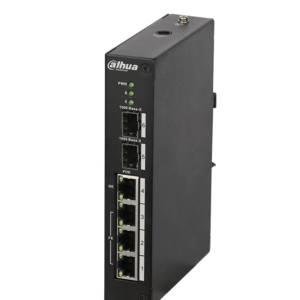 DH-PFS3206-4P-120 SWITCH POE 4 PUESTOS CON 2 SFP PARA FIBRA OPTICA