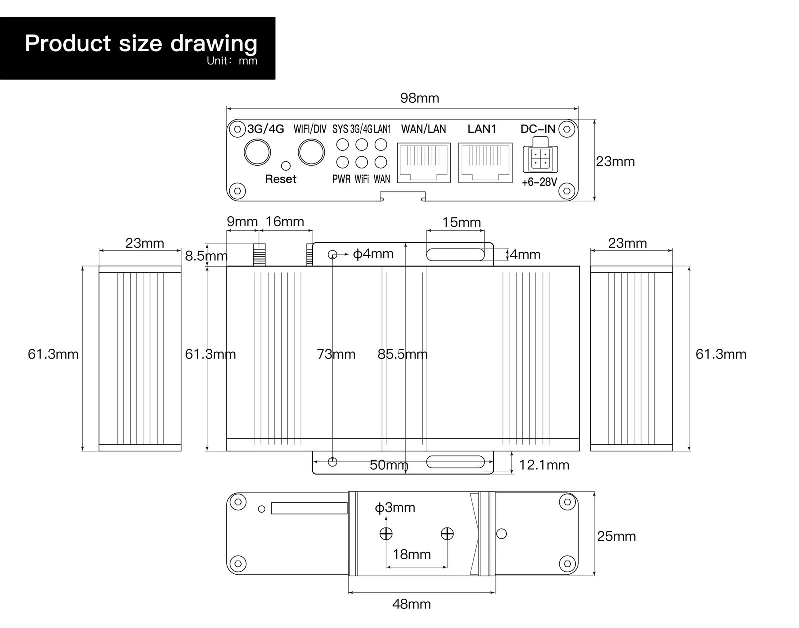 SLK-R602 2 PUERTOS ETHERNET 4G INDUSTRIAL CARRIL DIN HS 85176205 - Imagen 9