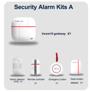 PH-KITA-4G ALARMA WIFI 4G DETECTOR DE PRESENCIA MANDO PULSADOR HS 8531.10.03