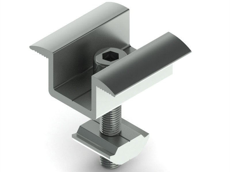 ABRAZADERA-30-35MM INTERMEDIA PARA PANEL SOLAR AJUSTABLE - Imagen 2