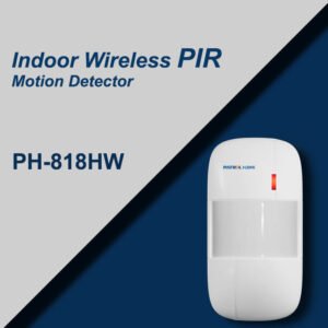 PH-818WH SNSOR PIR DE ALARMA INTERIOR 120 METROS HS 8531.10.03