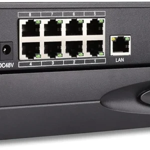 NVR-6008-POE CAAPTOR POE 8CH NVR FACE ANPR 80MPS 1 SATA DC 52V 2.3A HS 85258090